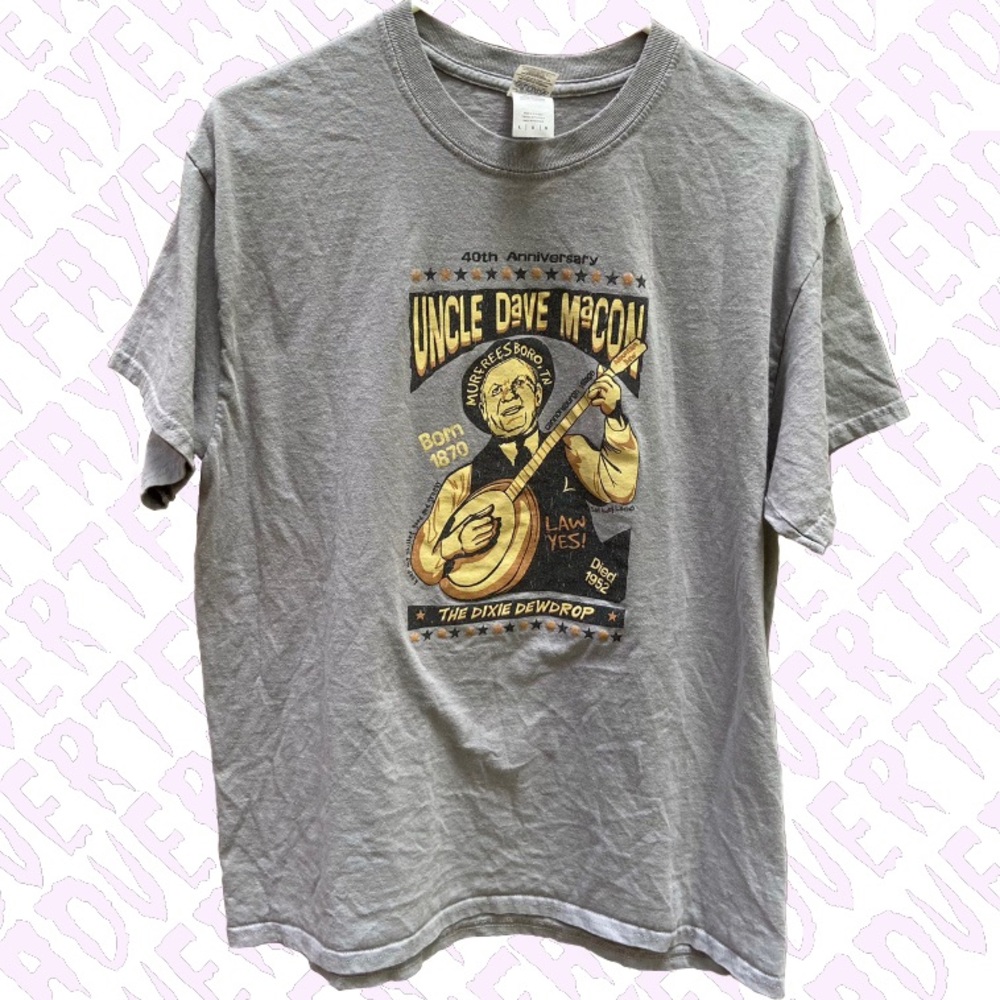 Uncle Dave Macon Days Festival T-Shirt 🌷
